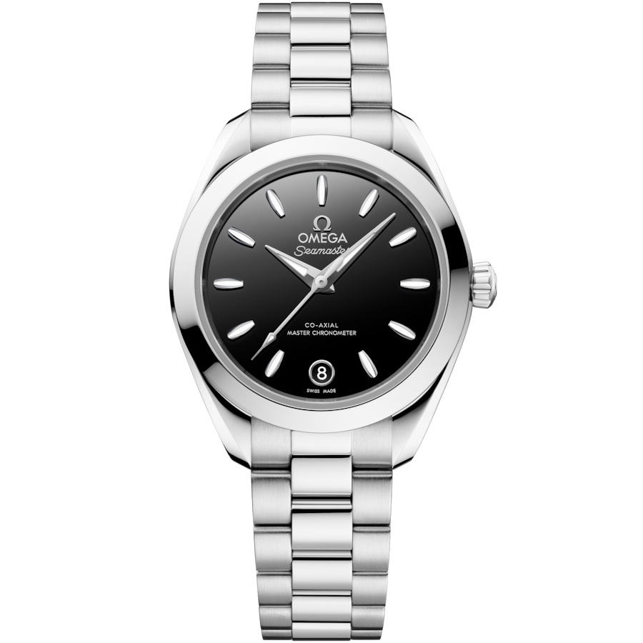 Omega 220.10.30.20.01.001 : Seamaster Aqua Terra 150M Master Co-Axial 30 Stainless Steel / Black / Bracelet