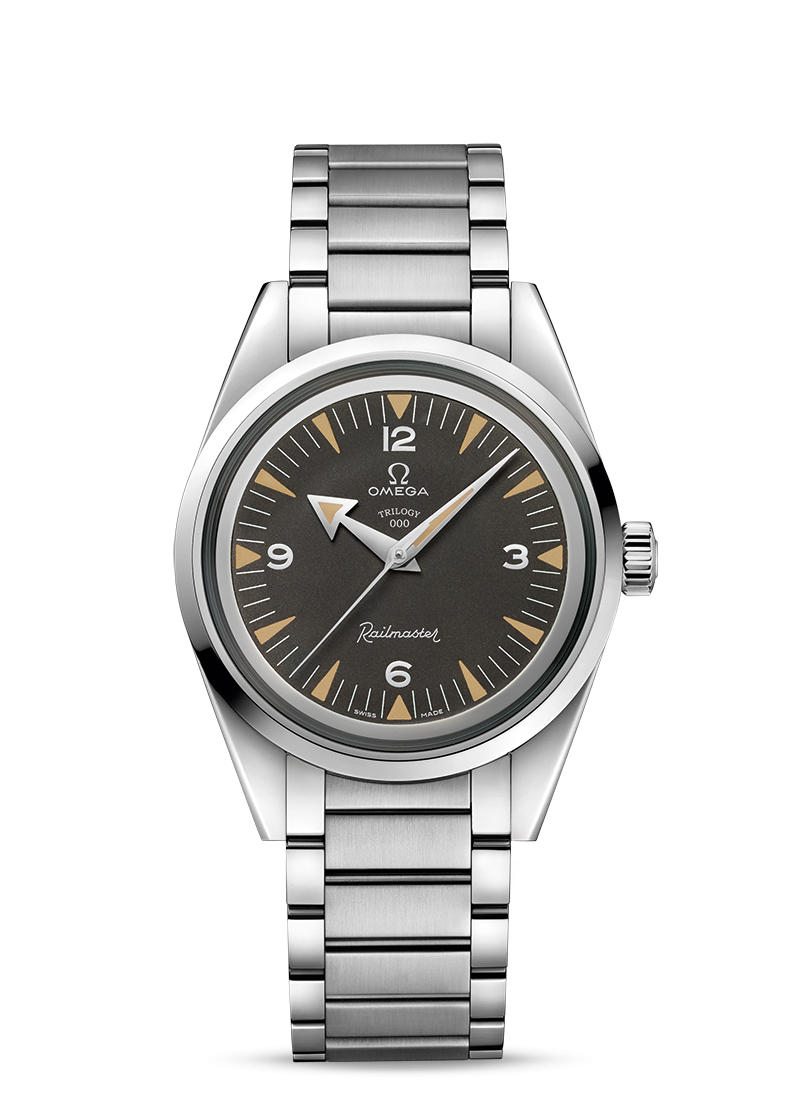 Omega 220.10.38.20.01.003 : Railmaster Omega Co-Axial Master Chronometer 38 / 60th Anniversary / Trilogy Set