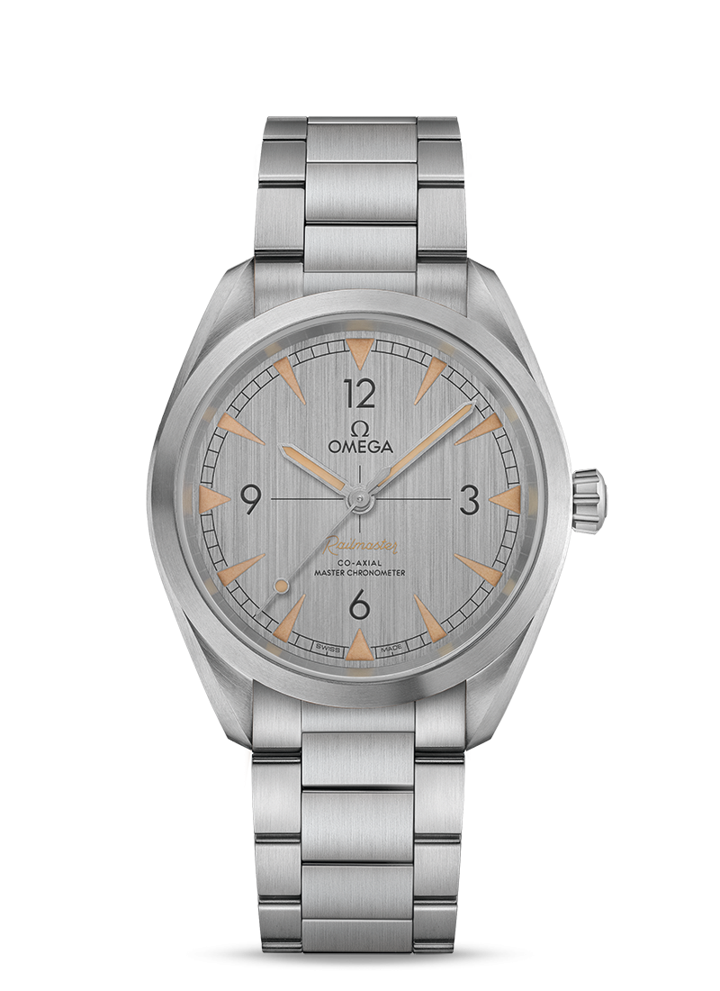 Omega 220.10.40.20.06.001 : Railmaster Omega Co-Axial Master Chronometer 40 Stainless Steel / Silver / Bracelet
