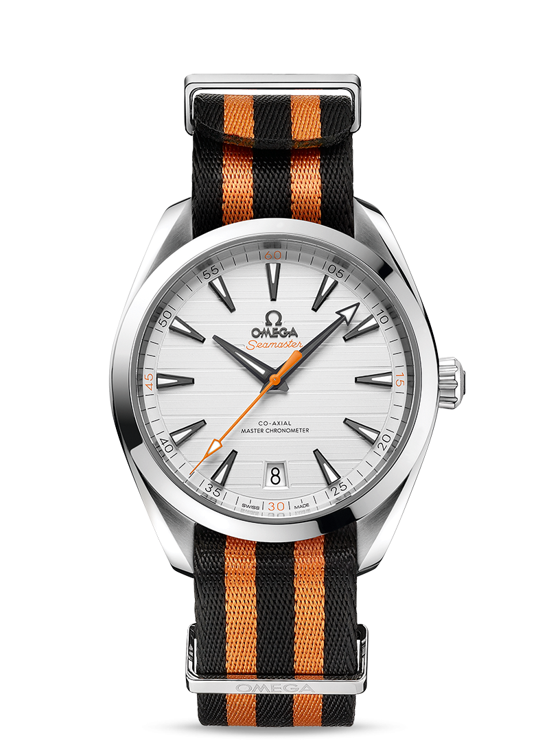Omega 220.12.41.21.02.003 : Seamaster Aqua Terra 150M Master Chronometer 41 Stainless Steel / Golf Edition / NATO