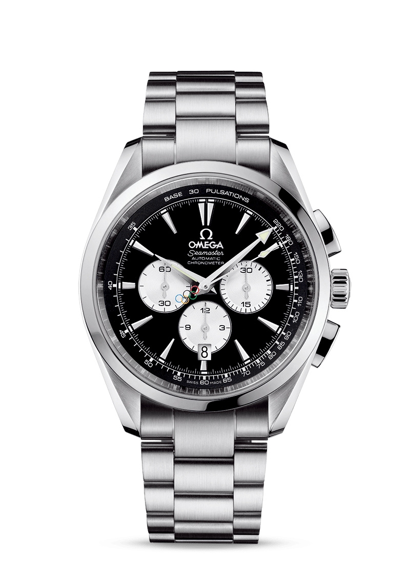 Omega 221.10.42.40.01.001 : Seamaster Aqua Terra 150M Automatic 42.2 Chronograph Stainless Steel / Beijing Olympics 2008