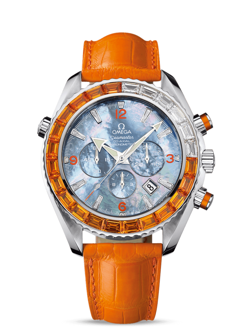 Omega 222.28.46.50.57.001 : Seamaster Planet Ocean 600M Co-Axial 45.5 Chronograph Mécanique 18 Sapphires