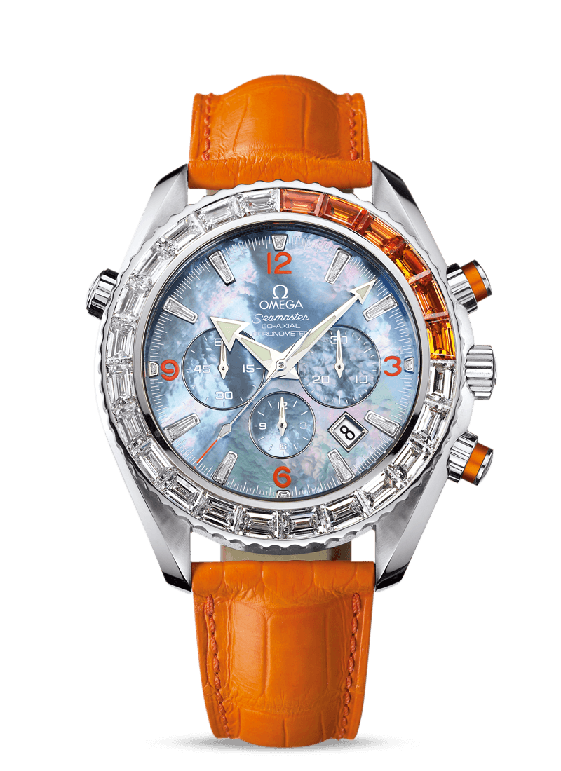 Omega 222.28.46.50.57.003 : Seamaster Planet Ocean 600M Co-Axial 45.5 Chronograph Mécanique 6 Sapphires