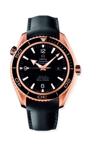 Omega 222.62.46.20.01.001 : Seamaster Planet Ocean 600M Co-Axial 45.5 Red Gold / Black / Rubber