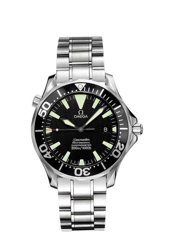 Omega 2254.50.00 : Seamaster Diver 300M Automatic 41 Stainless Steel / Black / Bracelet
