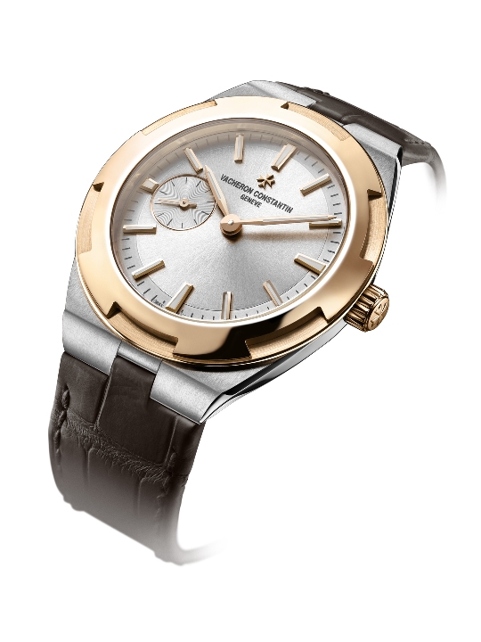 Vacheron Constantin 2300V/100M-B400 : Overseas Small Stainless Steel /  Pink Gold / Silver