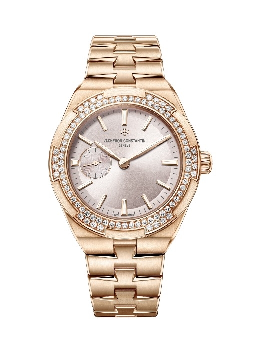 Vacheron Constantin 2305V/100R-B077 : Overseas Small Pink Gold / Beige / Bracelet