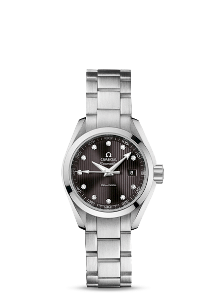 Omega 231.10.30.60.56.001 : Seamaster Aqua Terra 150M Quartz 30 Stainless Steel / Grey / Bracelet