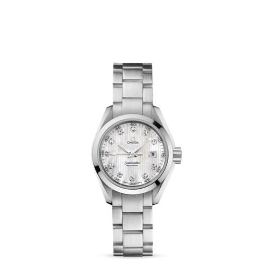 Omega 231.10.30.61.55.001 : Seamaster Aqua Terra 150M Quartz 30 Stainless Steel / MOP / Bracelet