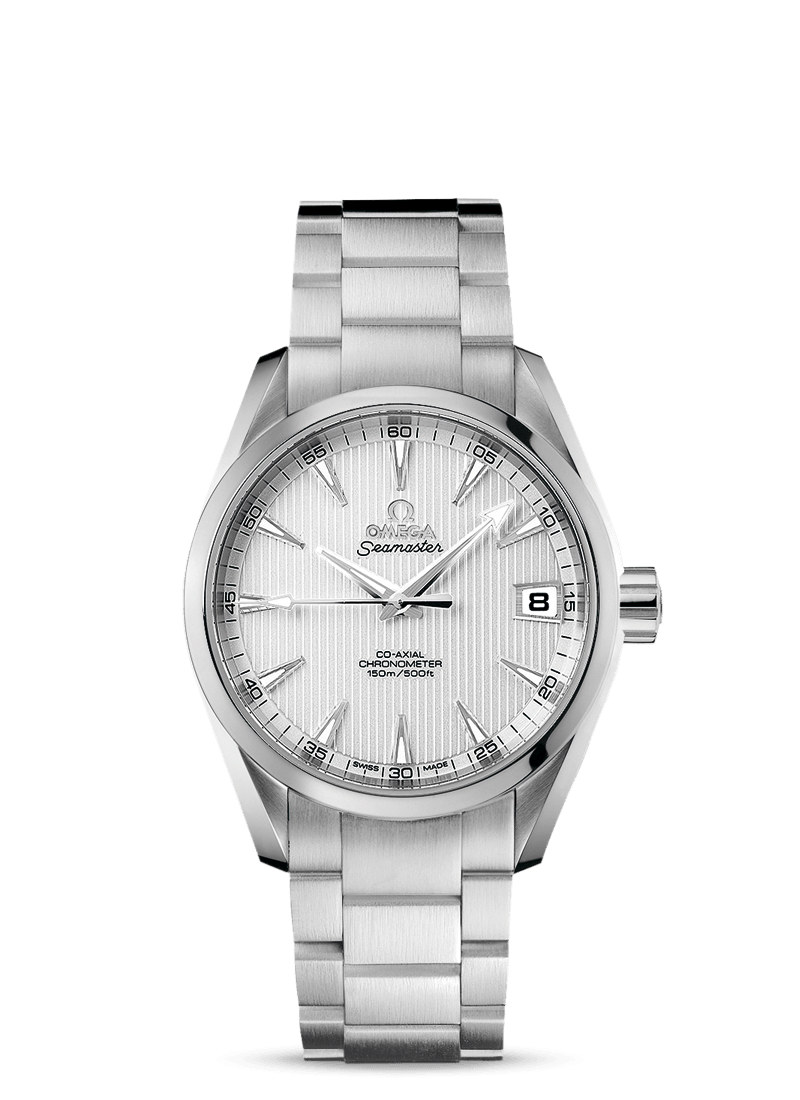 Omega 231.10.39.21.02.001 : Seamaster Aqua Terra 150M Co-Axial 38.5 Stainless Steel / Silver / Bracelet