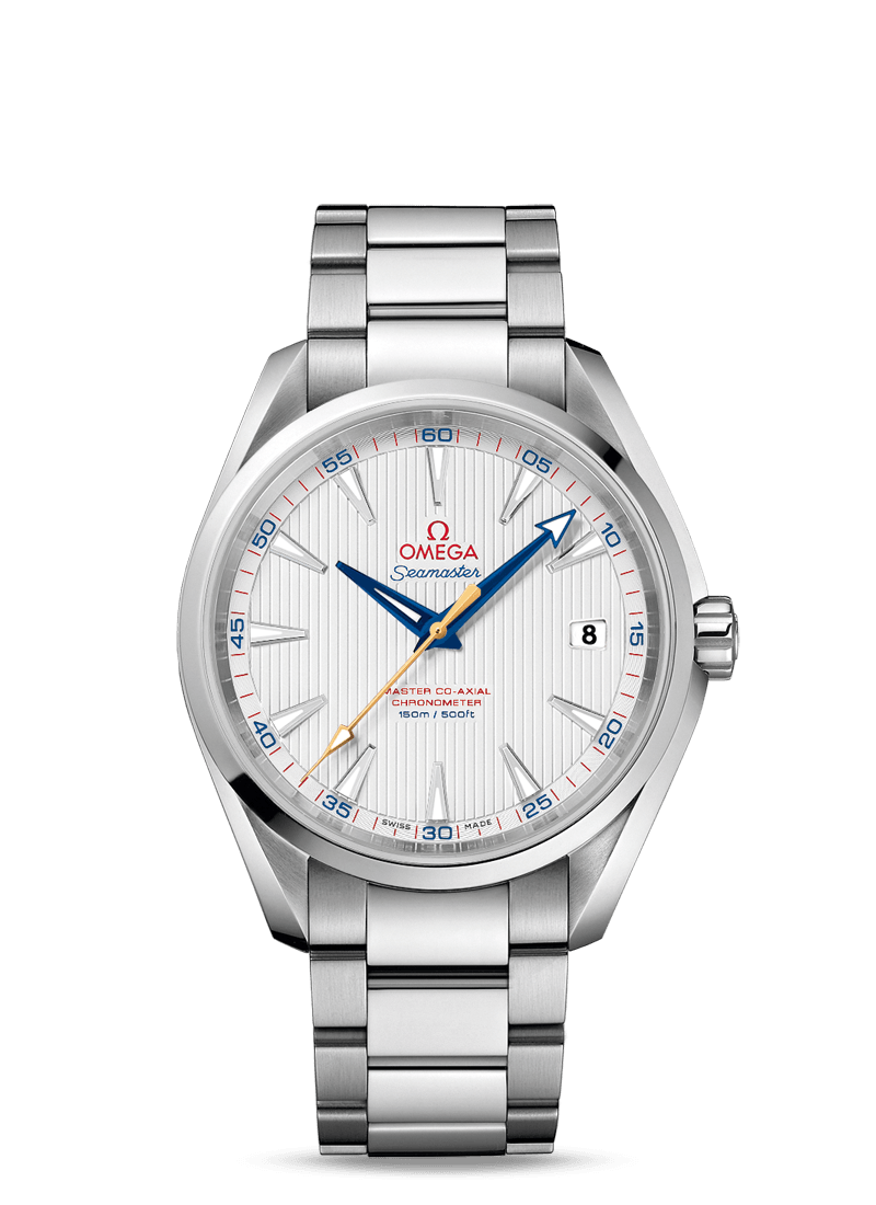 Omega 231.10.42.21.02.004 : Seamaster Aqua Terra 150m Master Co-Axial 41.5 Stainless Steel / Silver / Bracelet / Golf