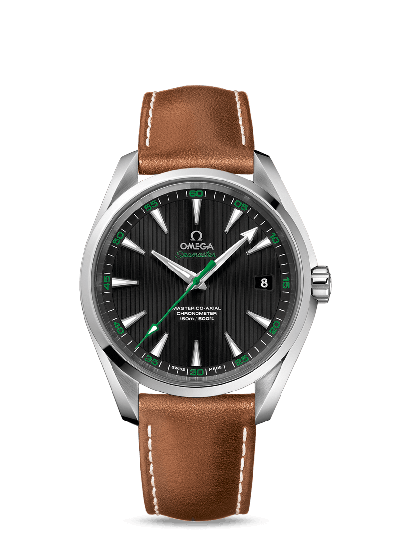 Omega 231.12.42.21.01.003 : Seamaster Aqua Terra 150m Master Co-Axial 41.5 Stainless Steel / Black / Green