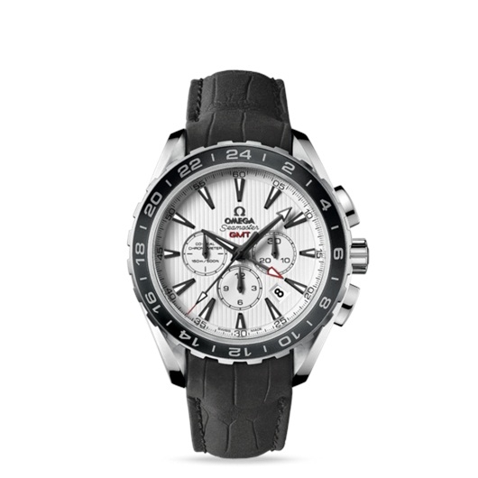 Omega 231.13.44.52.04.001 : Seamaster Aqua Terra 150M Co-Axial 44 GMT Chronograph Stainless Steel / Silver
