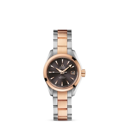 Omega 231.20.30.20.06.001 : Seamaster Aqua Terra 150M Co-Axial 30 Stainless Steel / Red Gold / Grey / Bracelet