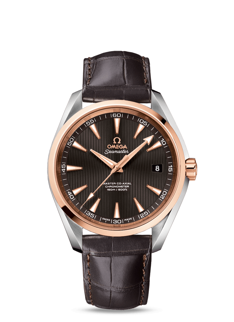 Omega 231.23.42.21.06.003 : Seamaster Aqua Terra 150m Master Co-Axial 41.5 Stainless Steel / Red Golf / Grey