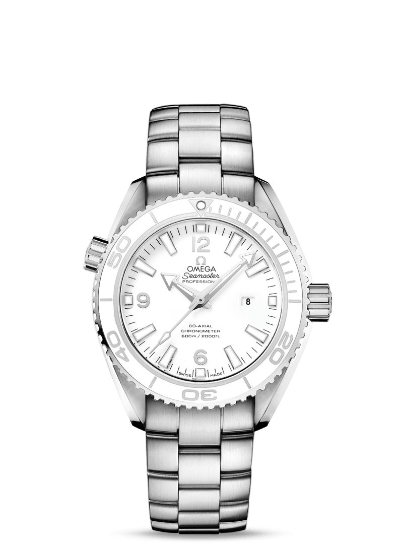 Omega 232.30.38.20.04.001 : Seamaster Planet Ocean 600M Co-Axial 37.5 Stainless Steel / White / Bracelet