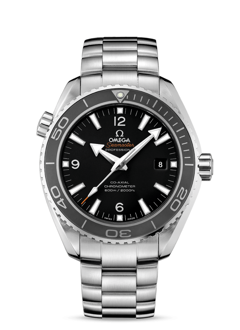 Omega 232.30.46.21.01.006 : Seamaster Planet Ocean 600M Co-Axial 45.5 Stainless Steel / Black / Bracelet / SAS