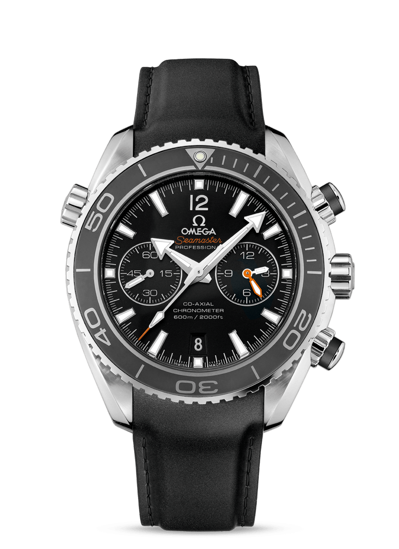 Omega 232.32.46.51.01.003 : Seamaster Planet Ocean 600M Co-Axial 45.5 Chronograph Stainless Steel / Black / Rubber