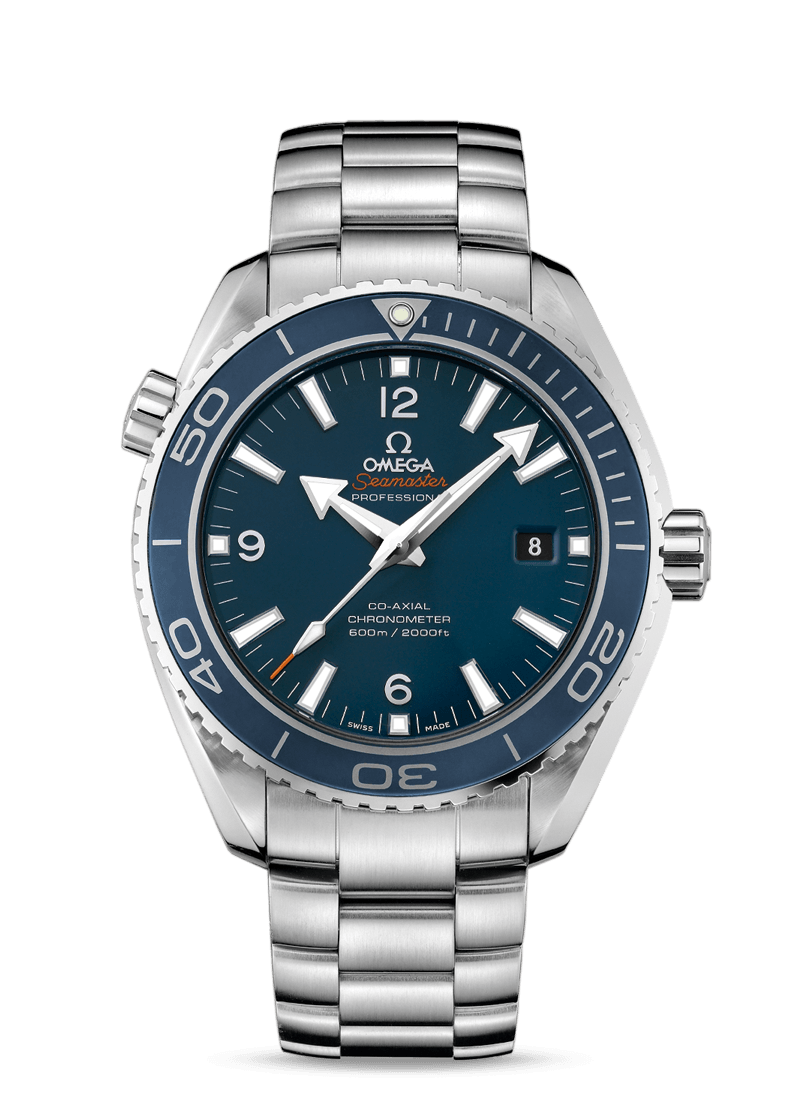 Omega 232.90.46.21.03.001 : Seamaster Planet Ocean 600M Co-Axial 45.5 Titanium / Liquidmetal / Bracelet