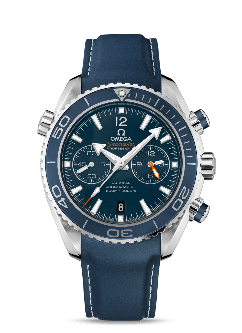 Omega 232.92.46.51.03.001 : Seamaster Planet Ocean 600M Co-Axial 45.5 Chronograph Titanium / Liquidmetal / Rubber