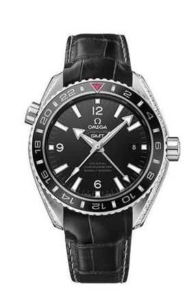 Omega 232.98.44.22.01.003 : Seamaster Planet Ocean 600M Co-Axial 43.5 GMT Platinum / Diamond / Qatar