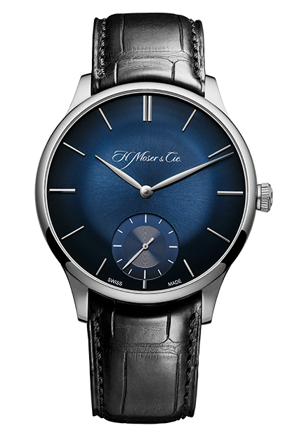 H. Moser & Cie 2327-0202 : Venturer Small Seconds, White Gold Bucherer Edition