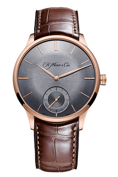 H. Moser & Cie 2327-0402 : Venturer Small Seconds, Red Gold, Ardoise Dial