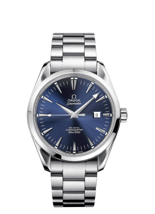 Omega 2502.80.00 : Seamaster Aqua Terra 150M Co-Axial 42.2 Stainless Steel / Blue / Bracelet