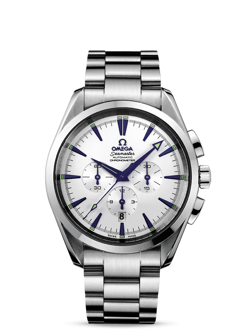 Omega 2512.30.00 : Seamaster Aqua Terra 150M Automatic 42.2 Chronograph Stainless Steel / Silver / Bracelet