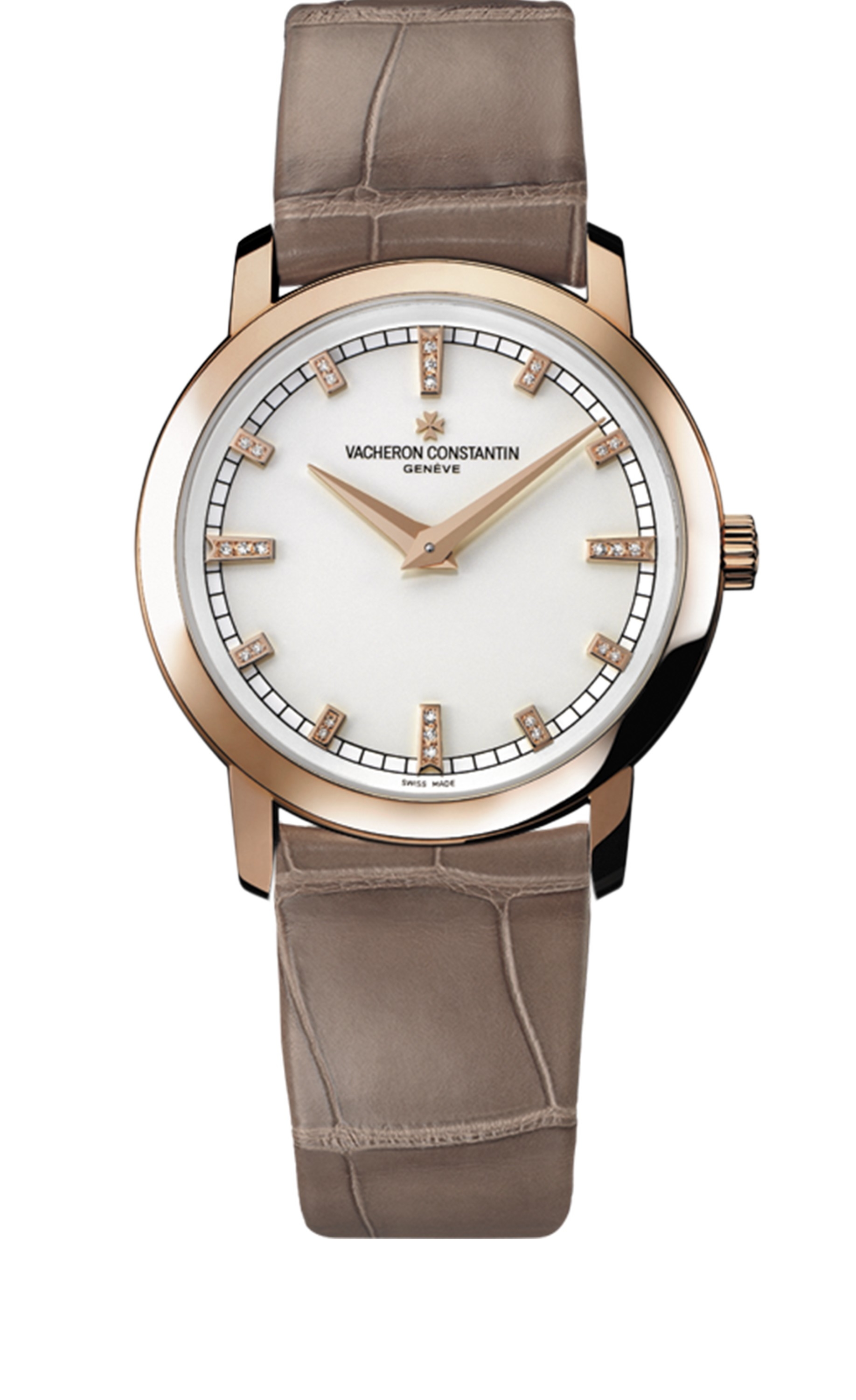 Vacheron Constantin 25155/000R-9585 : Traditionnelle Quartz Pink Gold / Silver