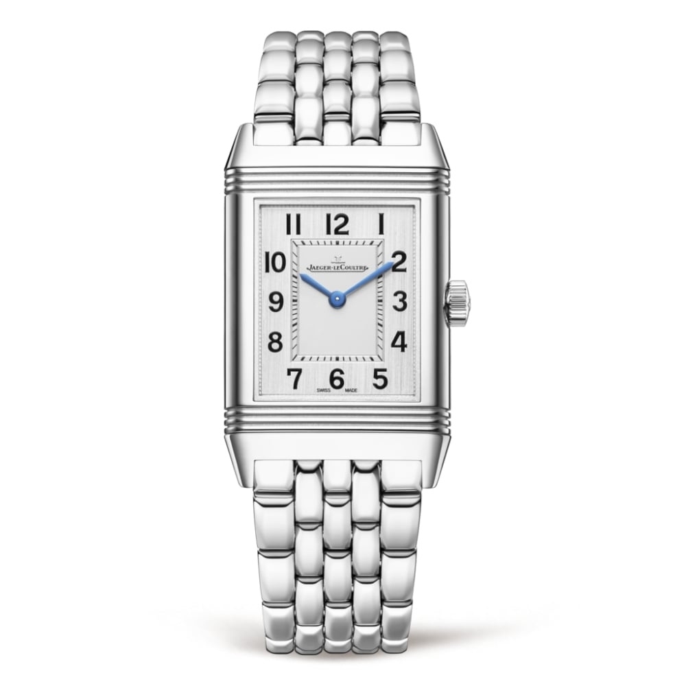 Jaeger-LeCoultre 2518140 : Reverso Classic Medium Thin Quartz Stainless Steel / Silver / Bracelet