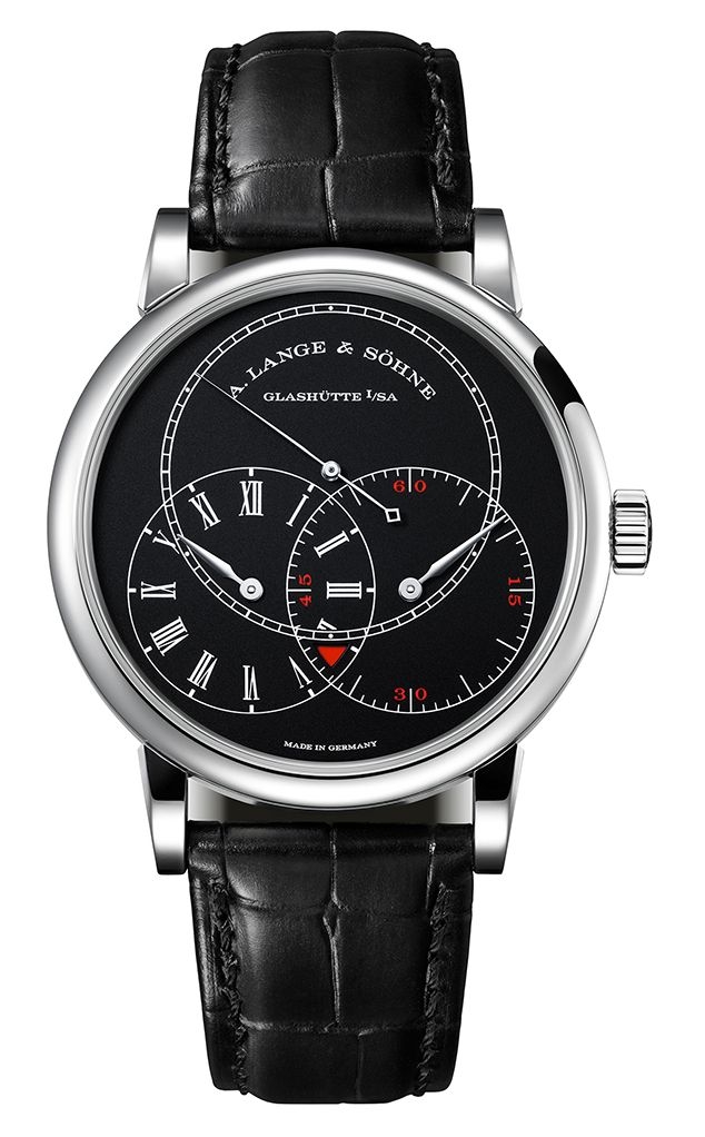 A. Lange & Söhne 252.029 : Richard Lange Jumping Seconds White Gold / Black