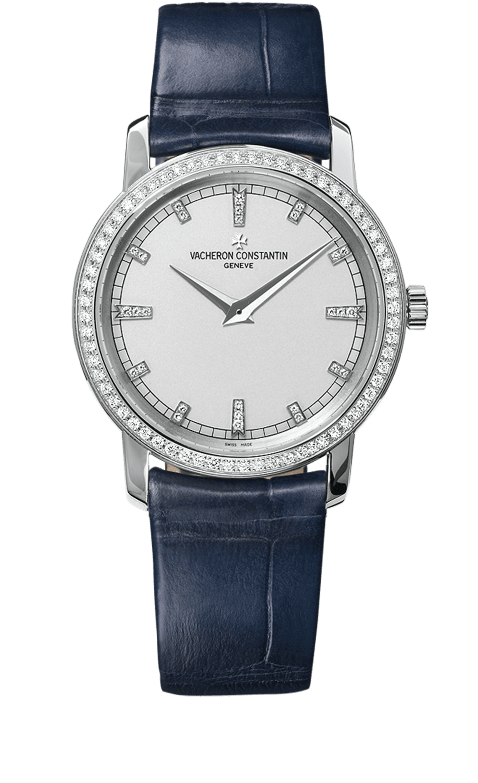 Vacheron Constantin 25558/000G-9405 : Traditionnelle Quartz White Gold / Diamond / Silver