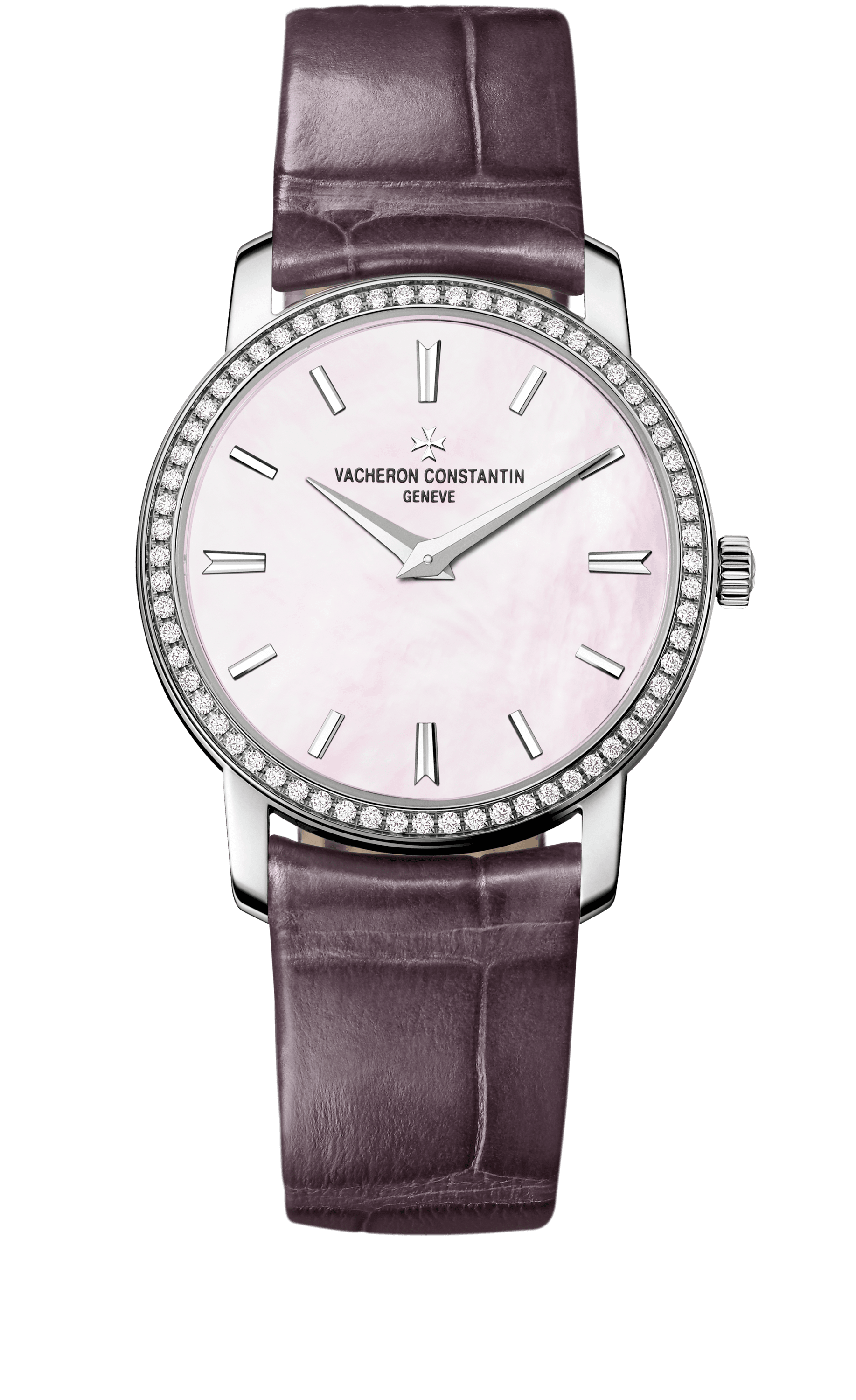 Vacheron Constantin 25558/000G-9830 : Traditionnelle Quartz White Gold / Diamond / MOP
