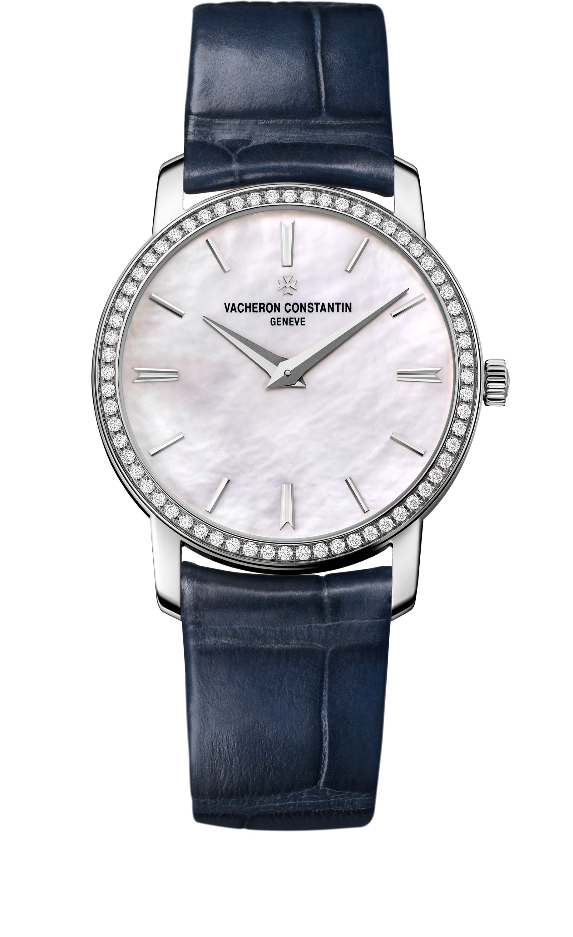 Vacheron Constantin 25558/000G-B157 : Traditionnelle Quartz White Gold / Diamond / MOP