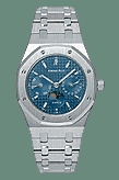 Audemars Piguet 25594ST.OO.0789ST.04 : Royal Oak 25594 Moon Phase Stainless Steel / Blue