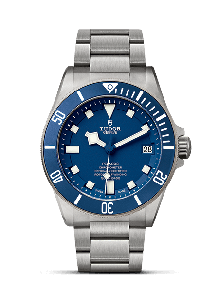 Tudor 25600TB-0001 : Pelagos Titanium / Blue / Bracelet