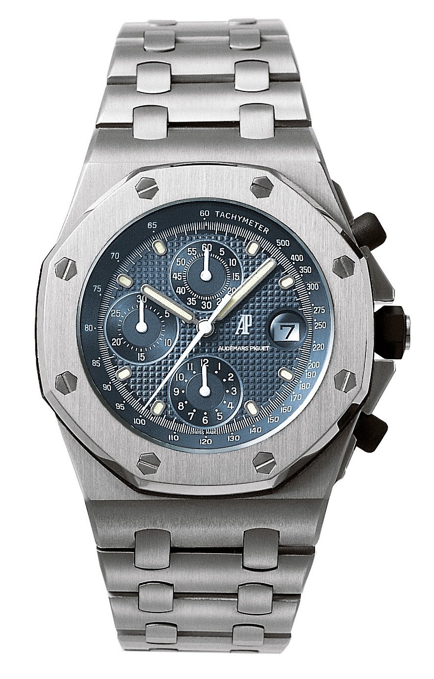 Audemars Piguet 25721.ST.O.1000ST.01 : Royal Oak OffShore 25721 Chronograph Stainless Steel / Blue