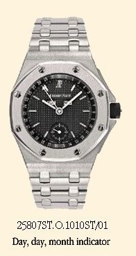 Audemars Piguet 25807ST.O.1010.ST.01 : Royal Oak OffShore 25807 Full Calendar Blue / Bracelet