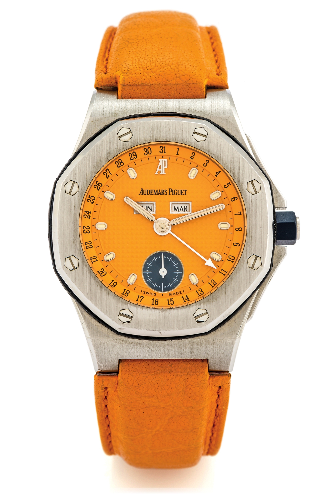 Audemars Piguet 25808ST.O.0009/02 : Royal Oak OffShore 25808 Full Calendar Orange