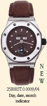 Audemars Piguet 25808ST.O.0009/04 : Royal Oak OffShore 25808 Full Calendar Aubergine