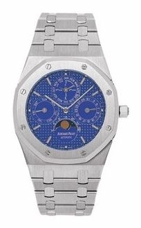 Audemars Piguet 25820PT.O.0944PT.01 : Royal Oak 25820 Perpetual Calendar Platinum / Blue