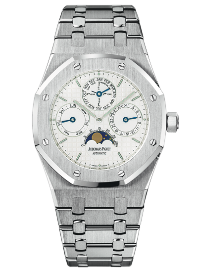 Audemars Piguet 25820ST.OO.0944ST.03 : Royal Oak Perpetual Calendar Stainless Steel / Silver