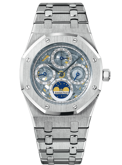 Audemars Piguet 25829ST.OO.0944ST.01 : Royal Oak Perpetual Calendar Openworked Stainless Steel