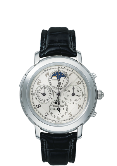 Audemars Piguet 25866PT.OO.D002CR.02 : Jules Audemars 25866 Grande Complication Platinum / White Breguet