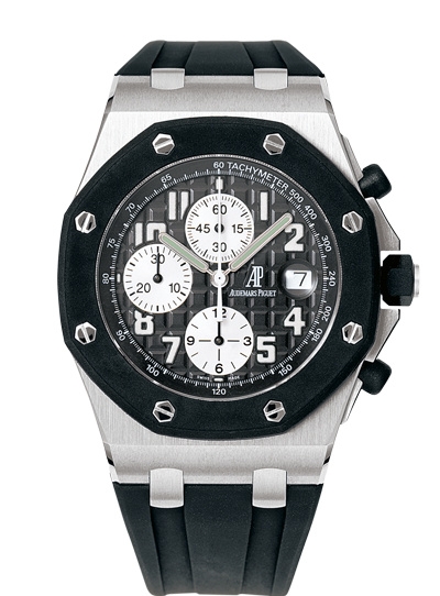 Audemars Piguet 25940SK.OO.D002CA.01 : Royal Oak Offshore 25940 Chronograph Rubberclad Stainless Steel / Black