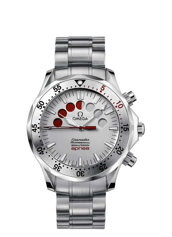 Omega 2595.30.00 : Seamaster Diver 300M Automatic 41.5 Apnea Stainless Steel / Silver / Bracelet