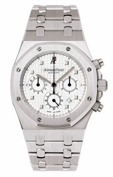 Audemars Piguet 25960BC.OO.1185BC.01 : Royal Oak 25960 Chronograph White Gold / Silver