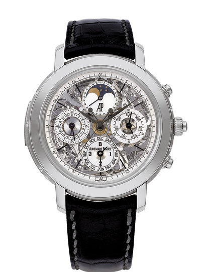 Audemars Piguet 25996PT.OO.D002CR.01 : Jules Audemars Grande Complication Platinum / Sapphire