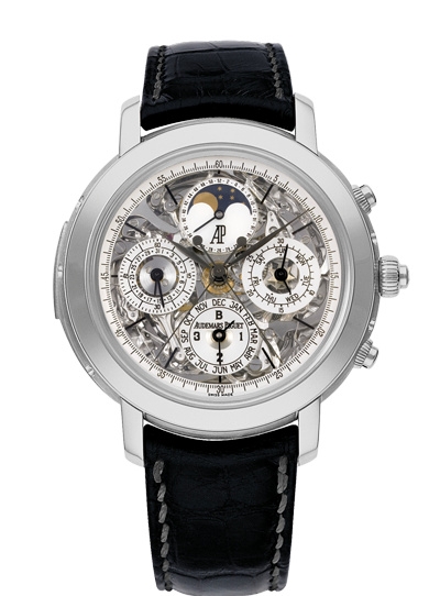 Audemars Piguet 25996TI.OO.D002CR.01 : Jules Audemars Grande Complication Titanium / Sapphire